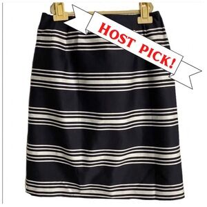 Talbots striped skirt size 6 petite